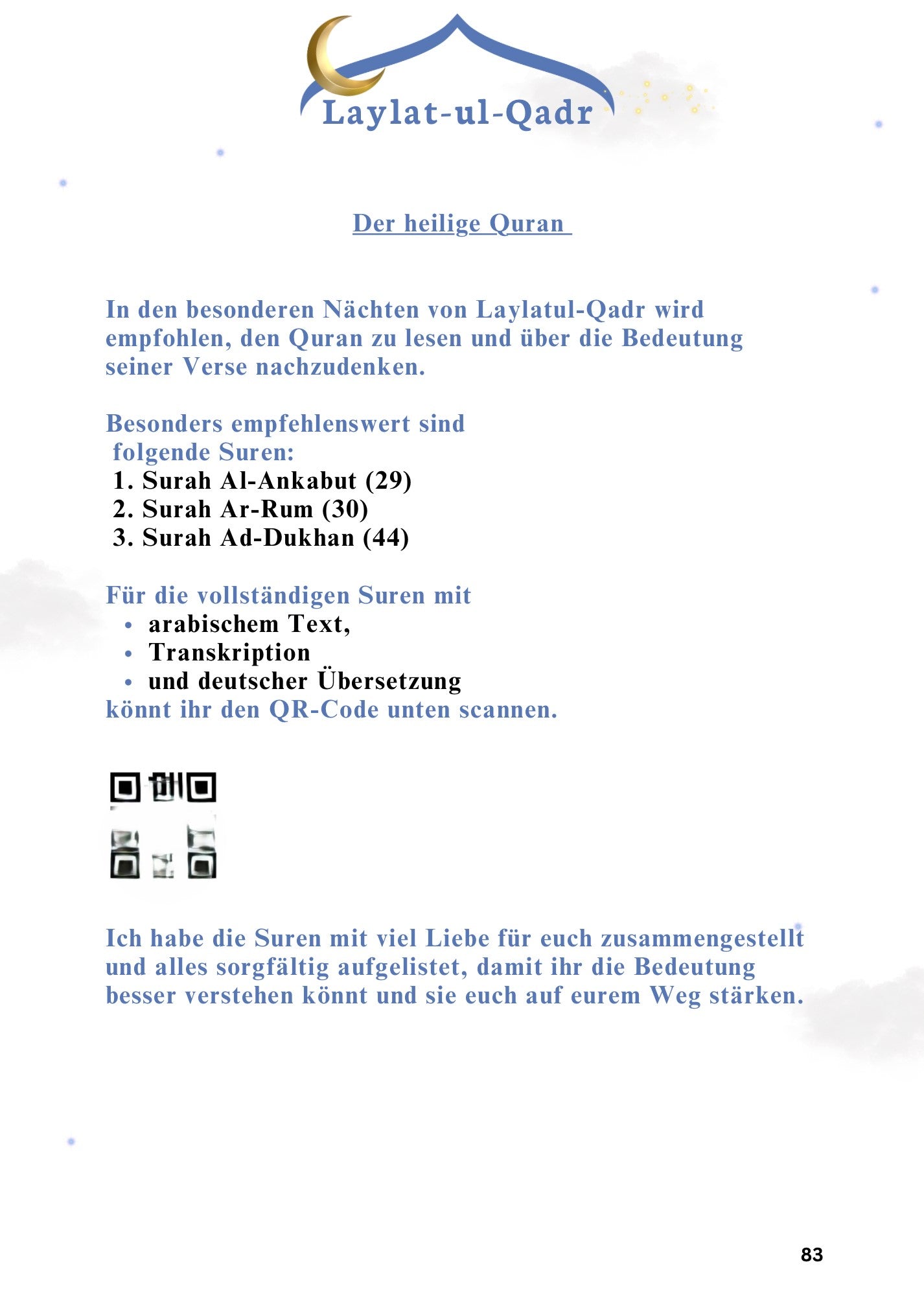 Ramadan Journal - Auf der Suche nach Allahs Nähe